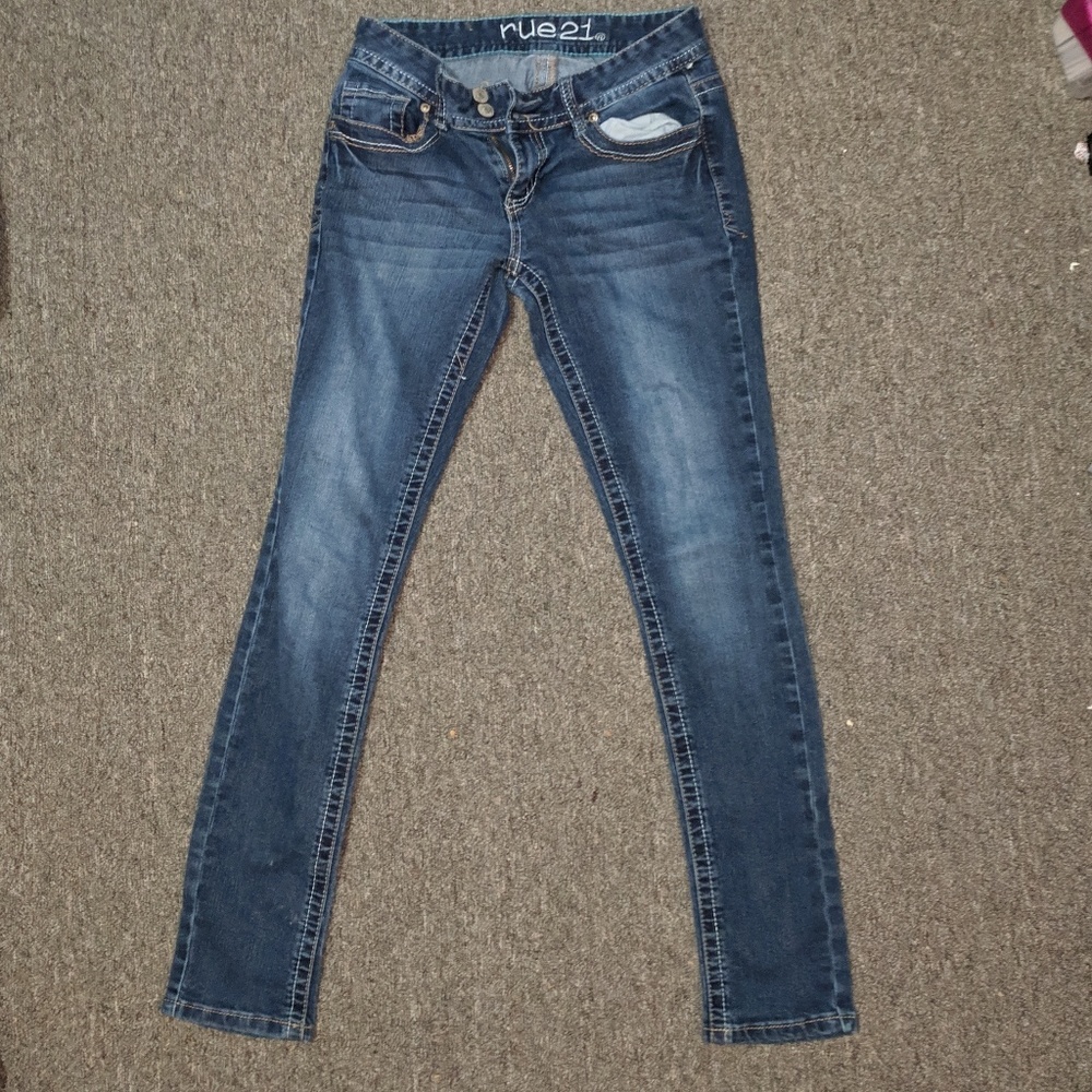 Mid Rise Skinny Jeans